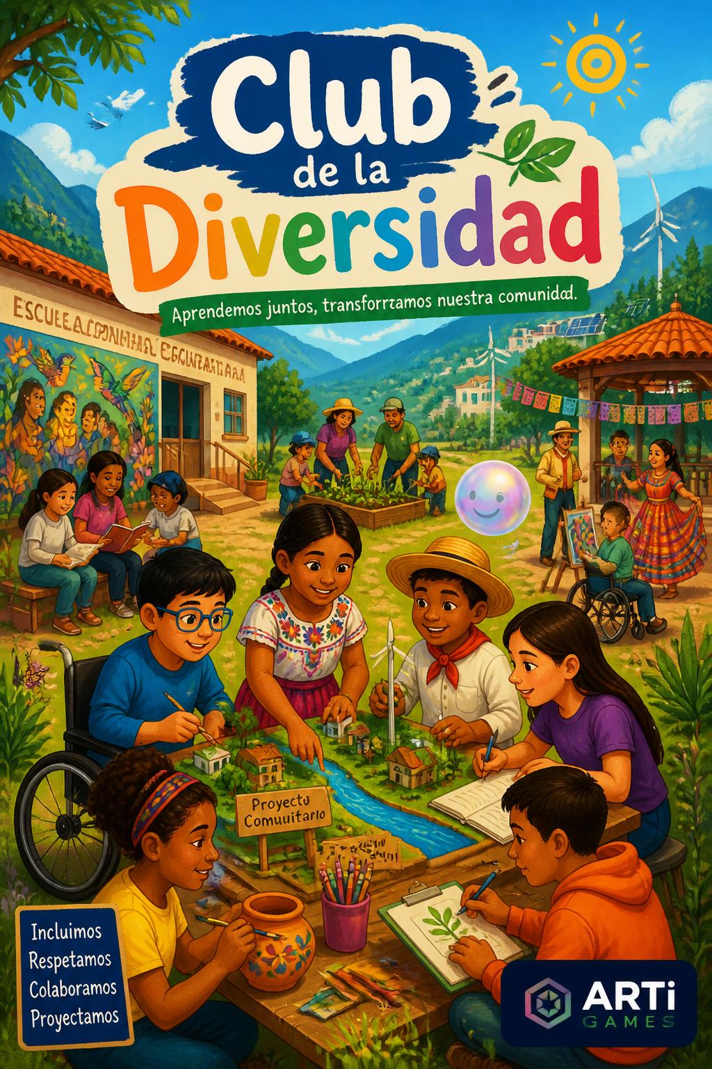 console-gamey?) -> Club de la Diversidad.
    *   *Idea