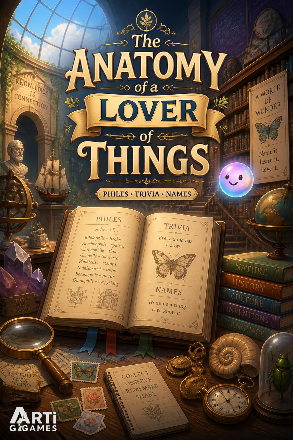 The anatomy of a lover of things