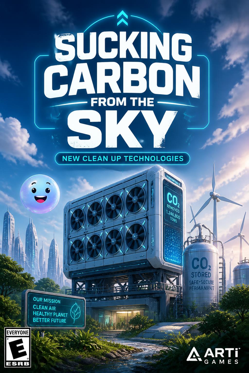 Sucking carbon from the sky