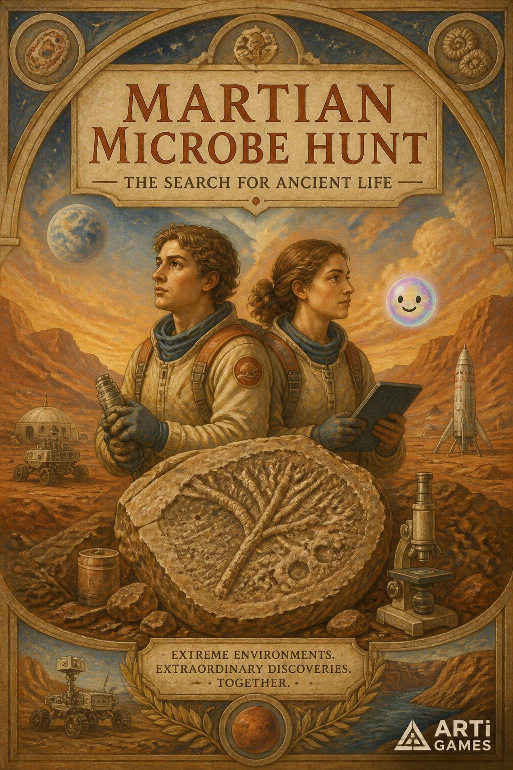 *   Martian Microbe Hunt -> A bit clinical, but okay.