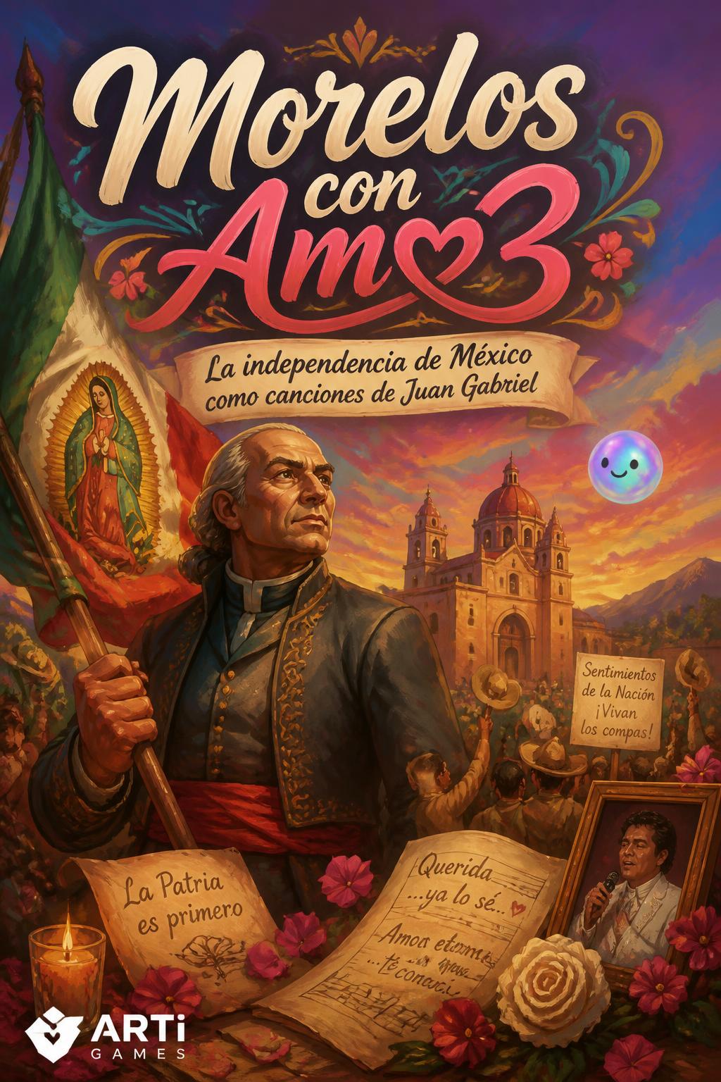 4 words)
    *   *Idea 10:* Morelos con Amor