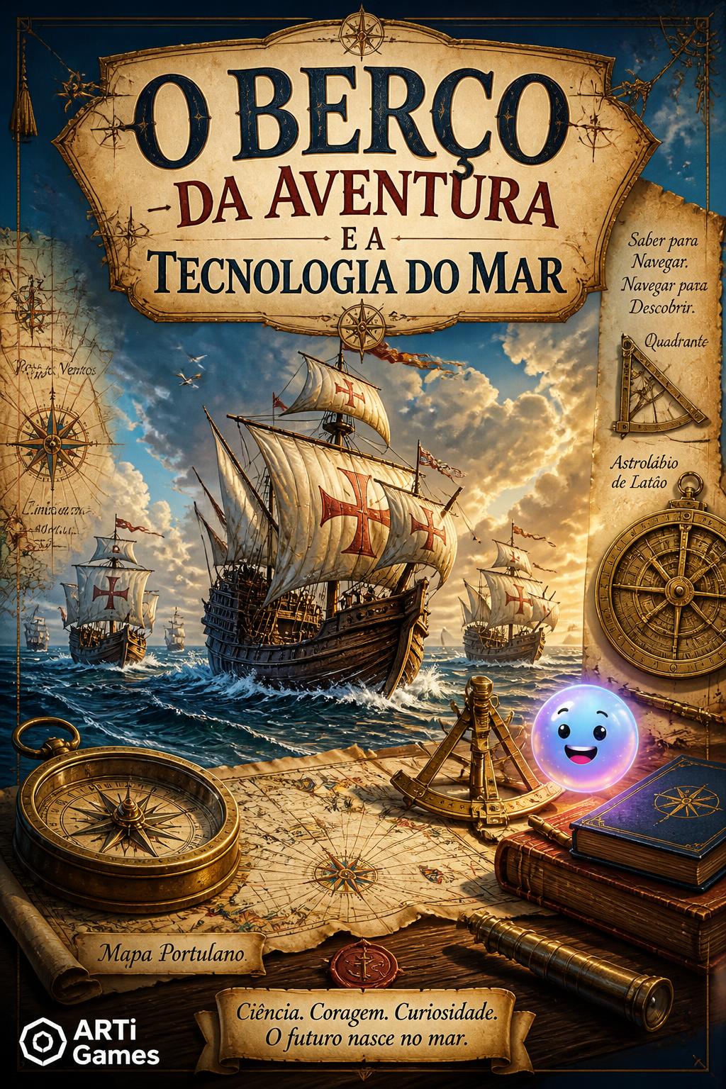 O berço da aventura e a tecnologia do mar