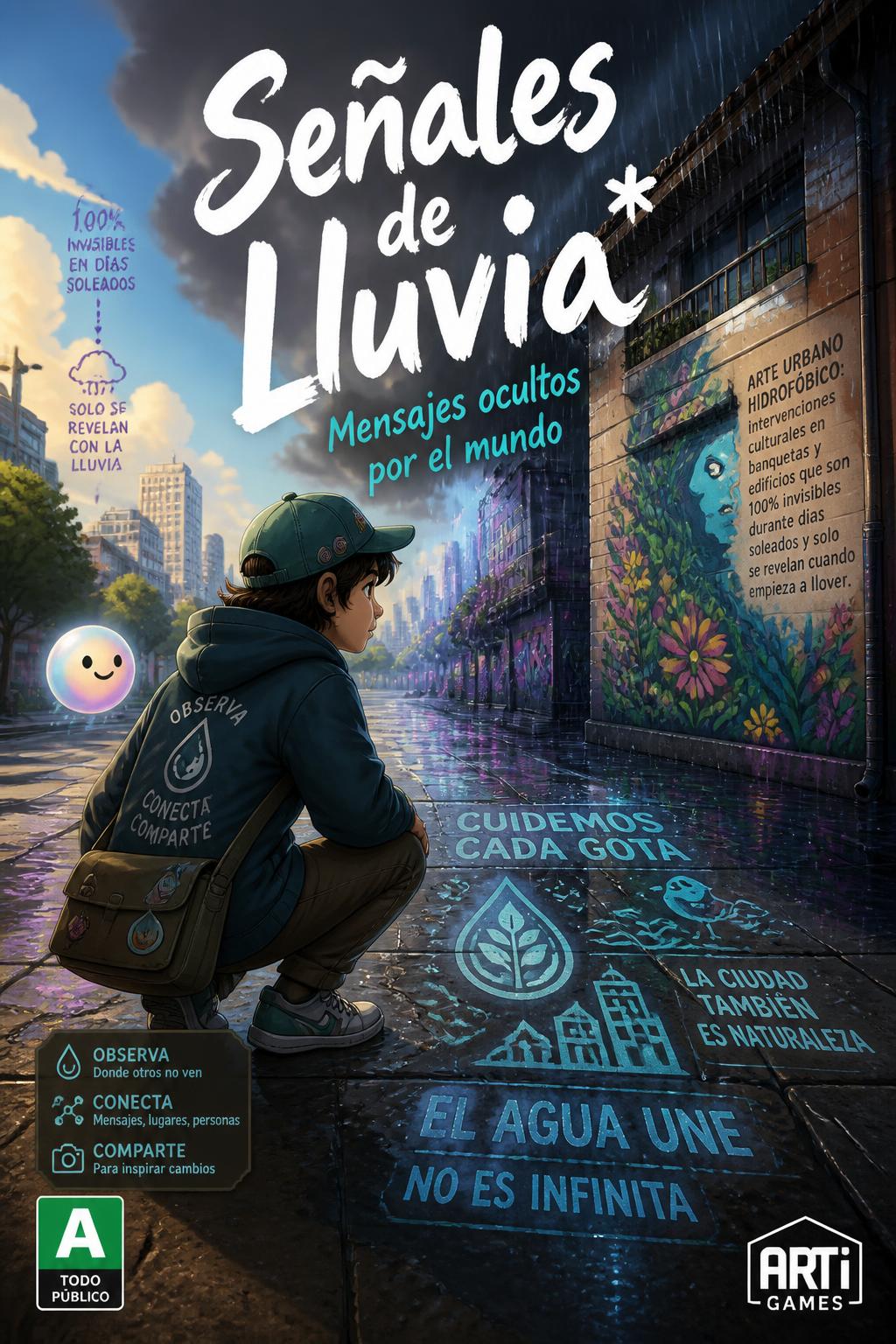 Señales de Lluvia* (Rain signs) - 3 words
