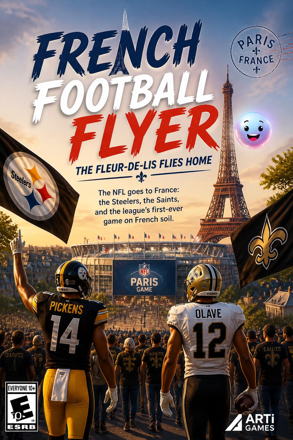 French Football Flyer