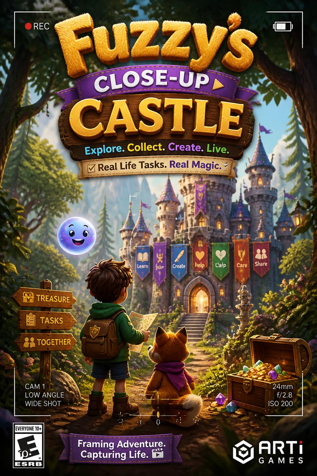 Fuzzy's Close-Up Castle