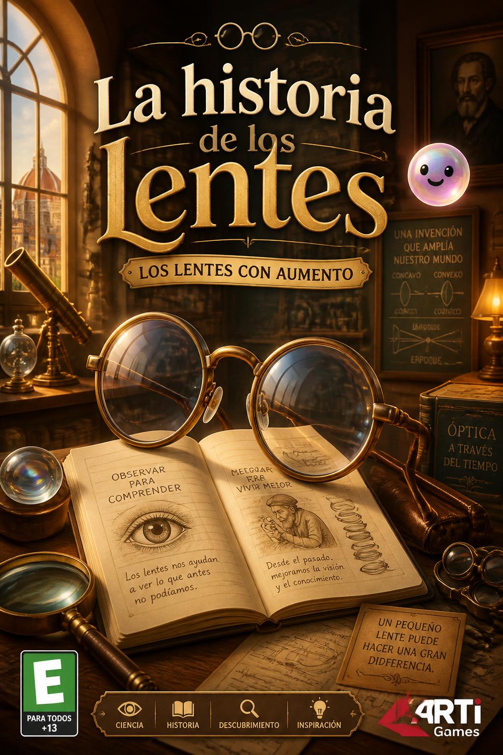 La historia de los lentes