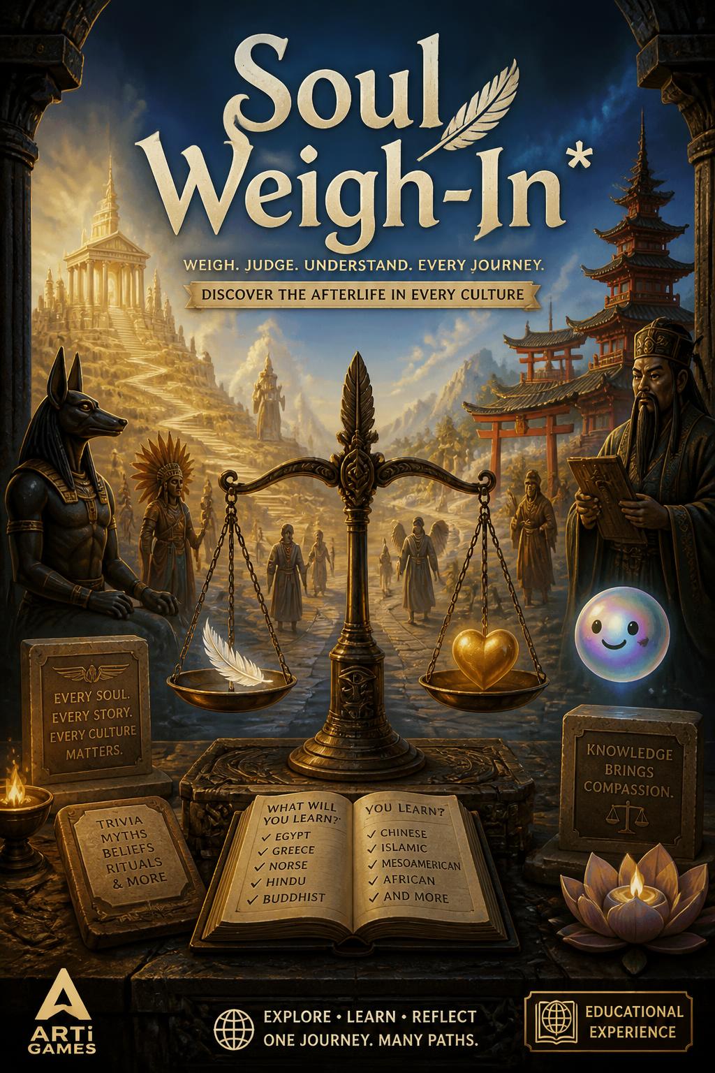 Soul Weigh-In* (Simple, catchy, accurate, playful).
*