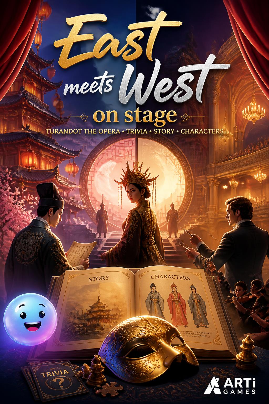 East meets West on stage