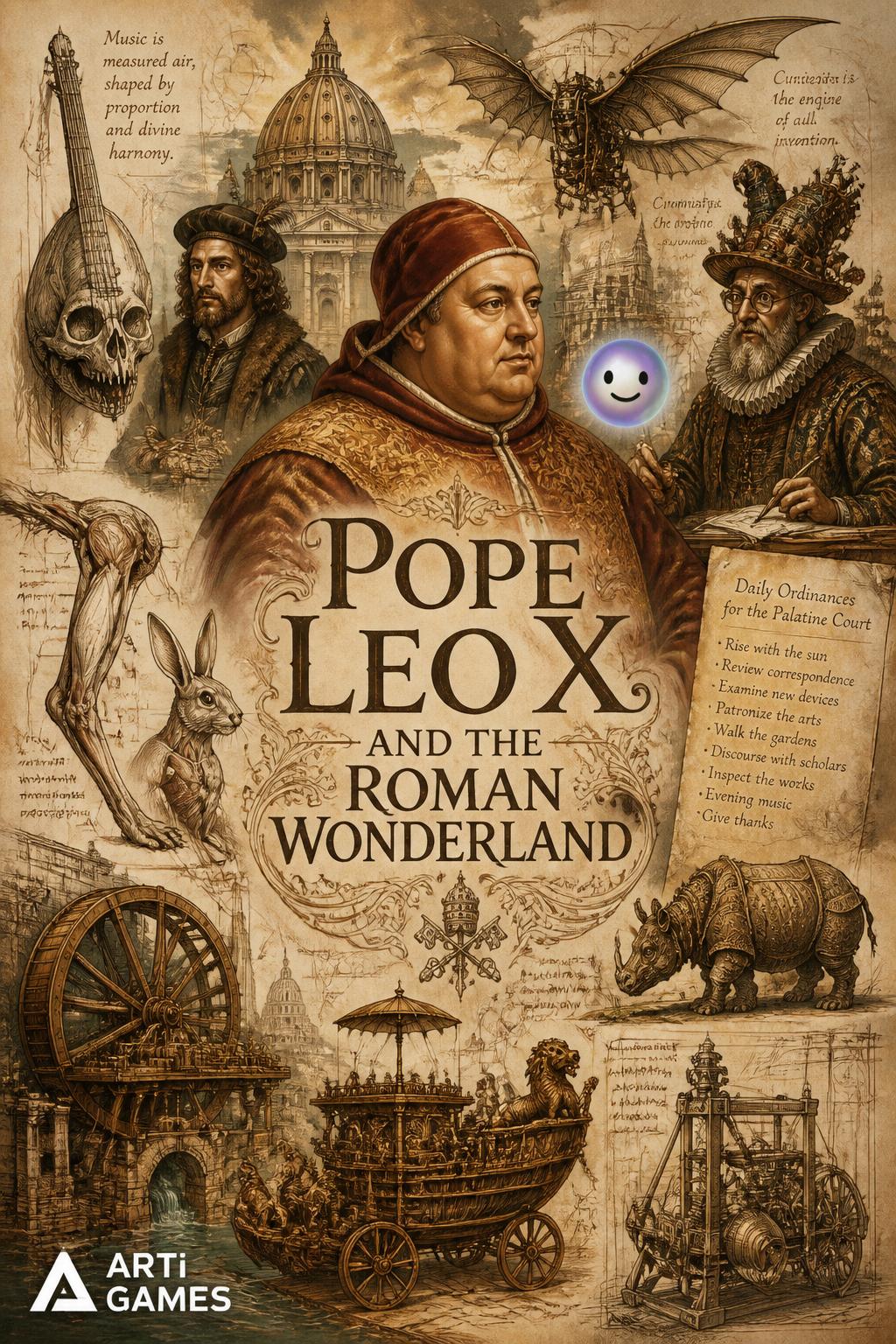 Pope Leo X and the Roman wonderland