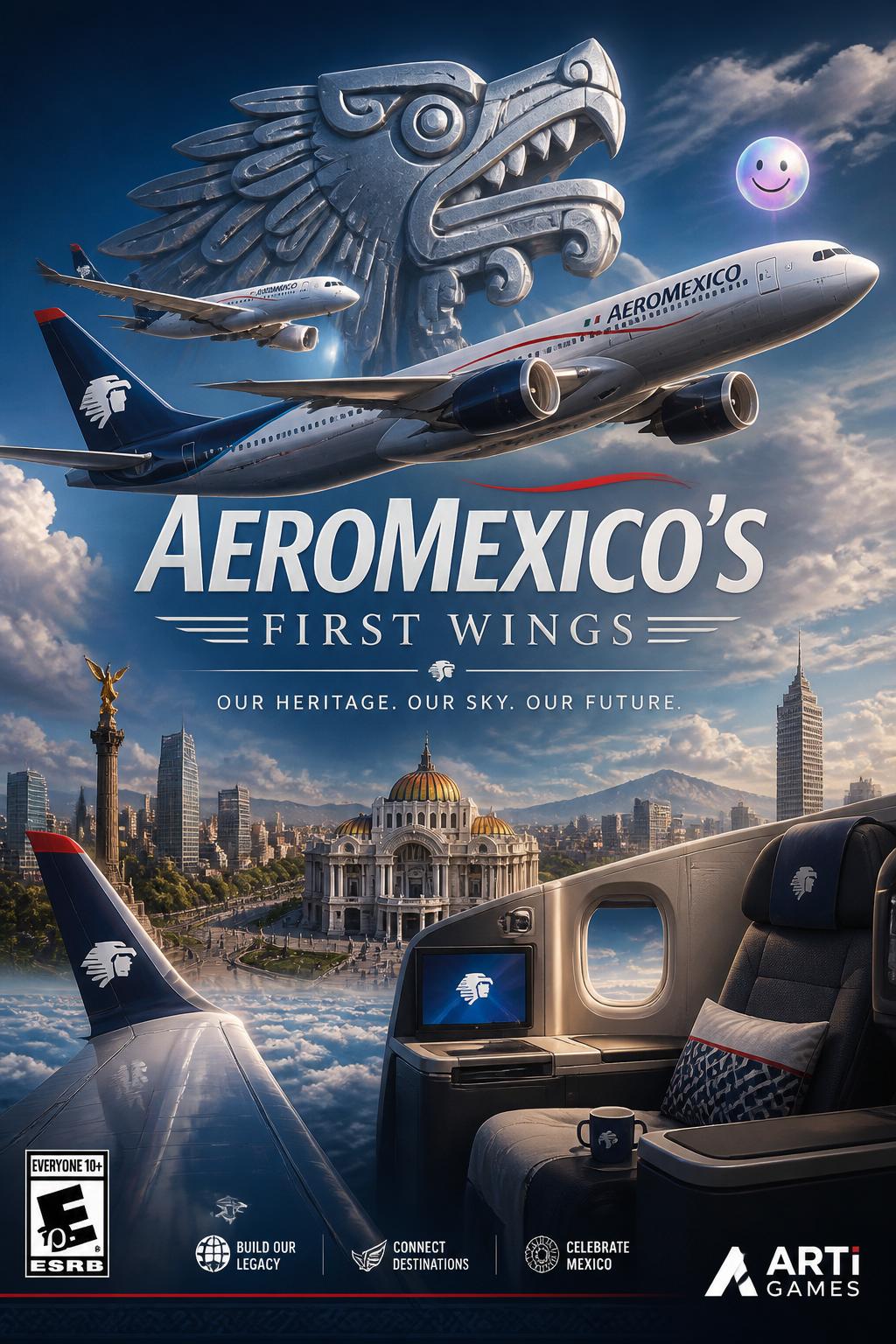 Aeromexico's First Wings