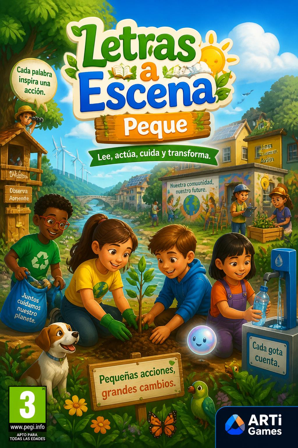 3 words) - Letras a Escena (3 words)
        *   Peque