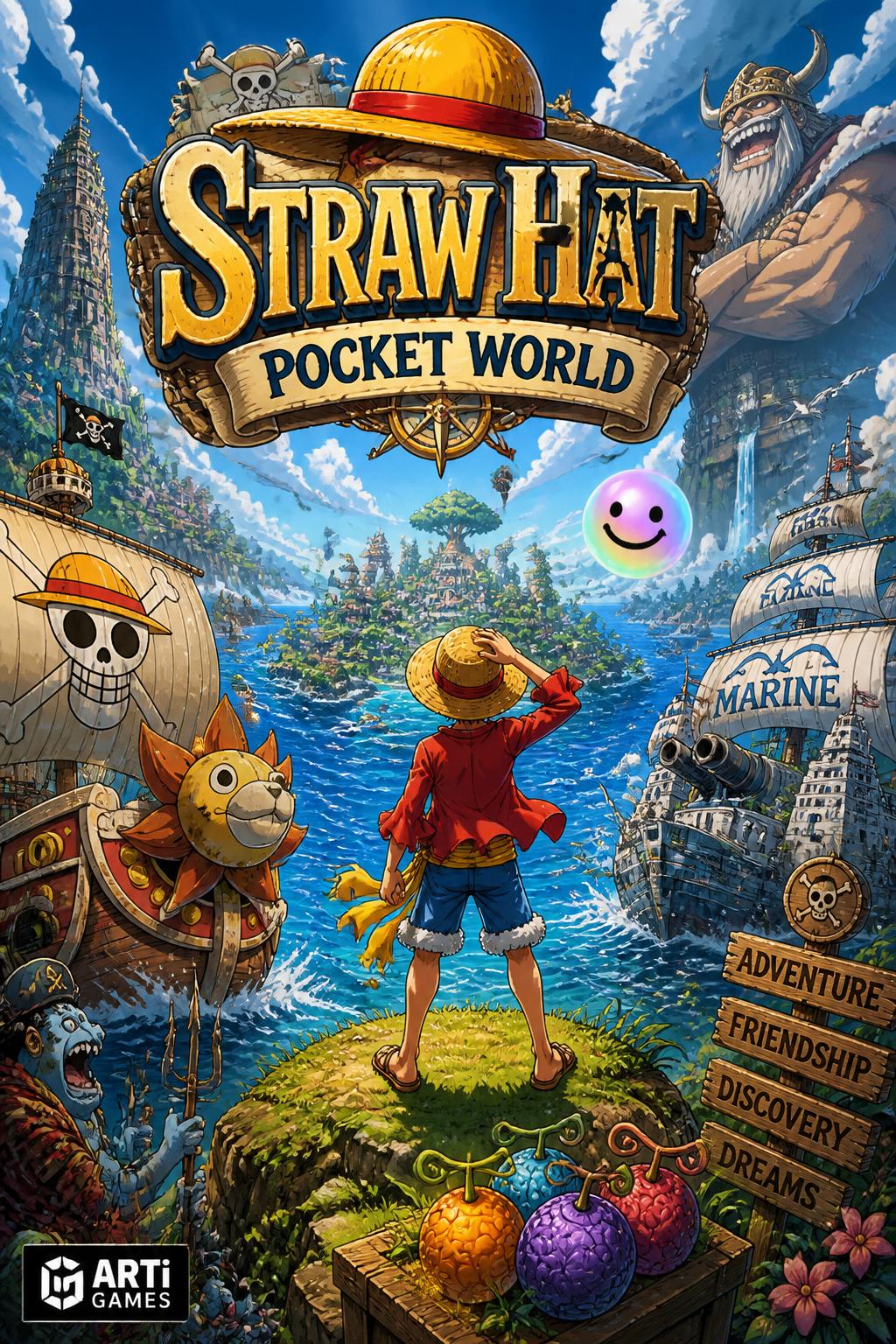 Straw Hat Pocket World