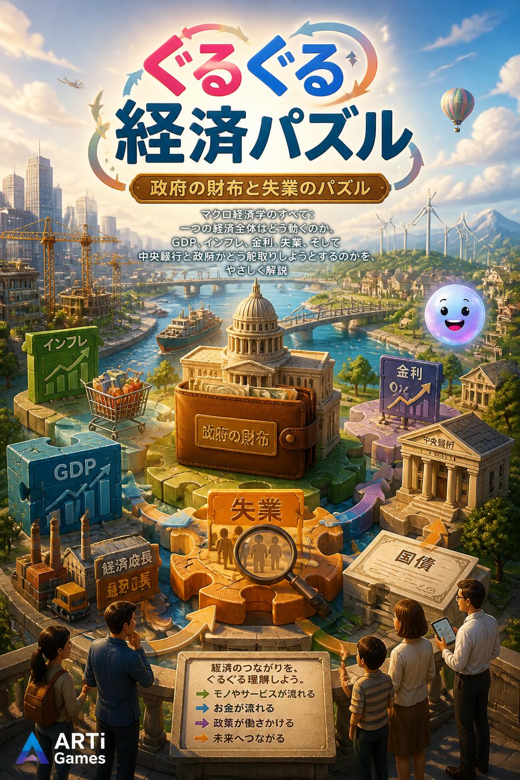 ぐるぐる経済パズル