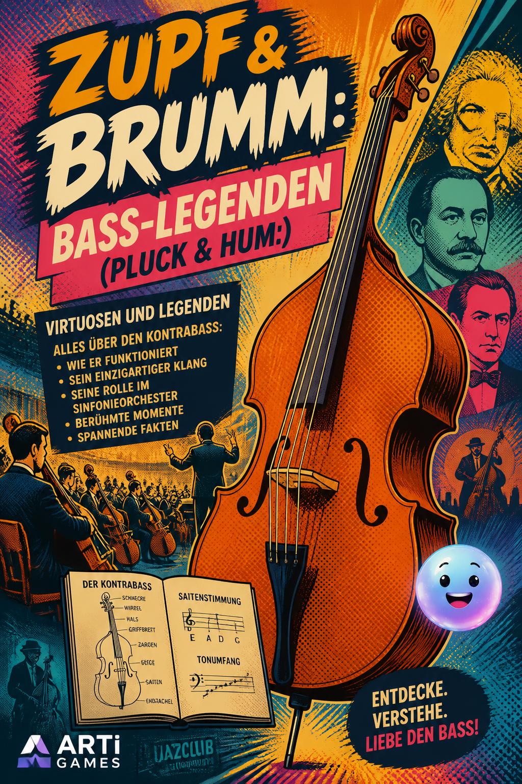 Zupf & Brumm: Bass-Legenden (Pluck & Hum: