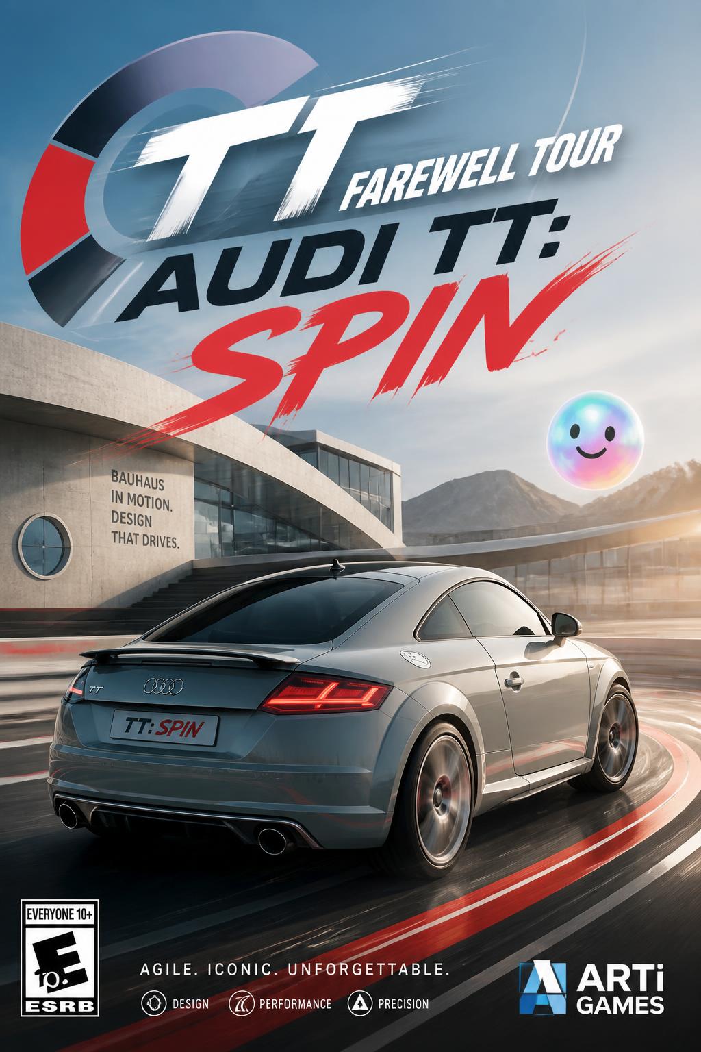 *TT Farewell Tour* (Too corporate)
    *   *Audi TT: Spin