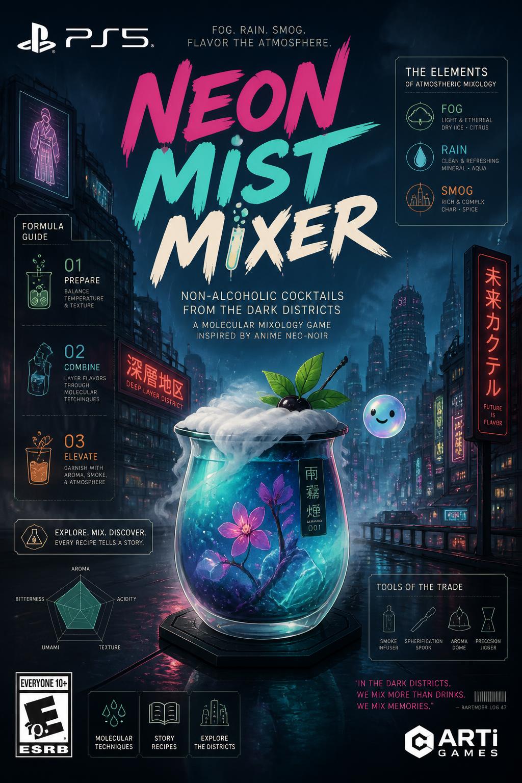 Neon Mist Mixer
