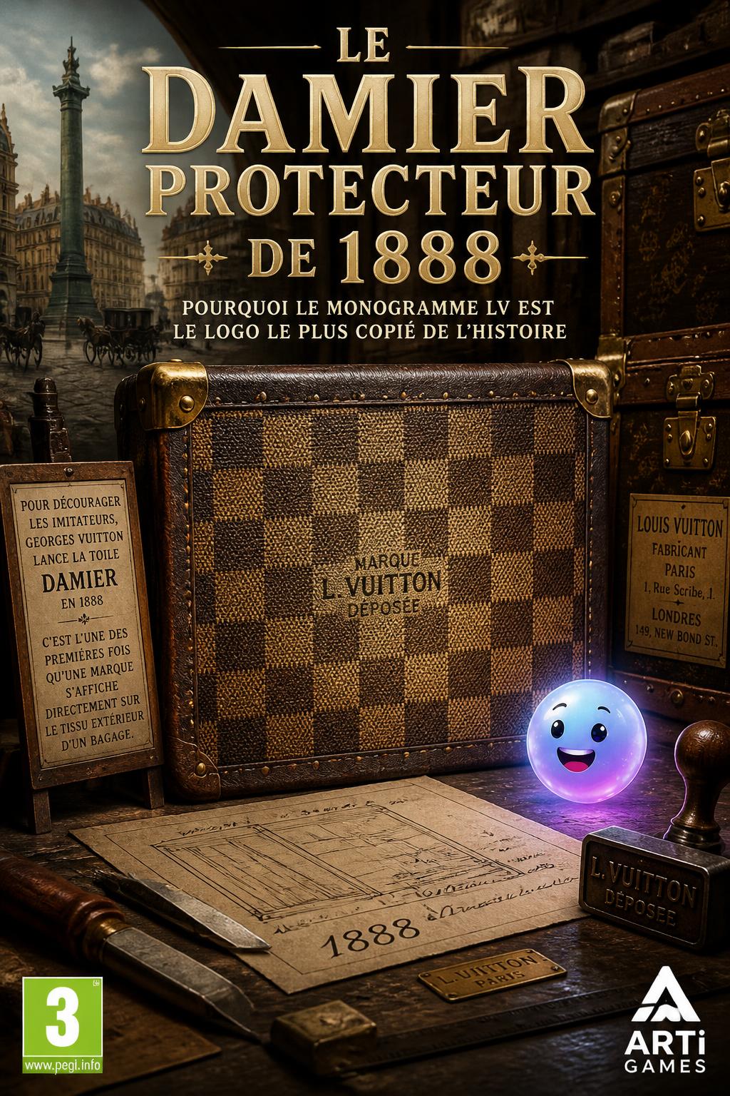 Le damier protecteur de 1888