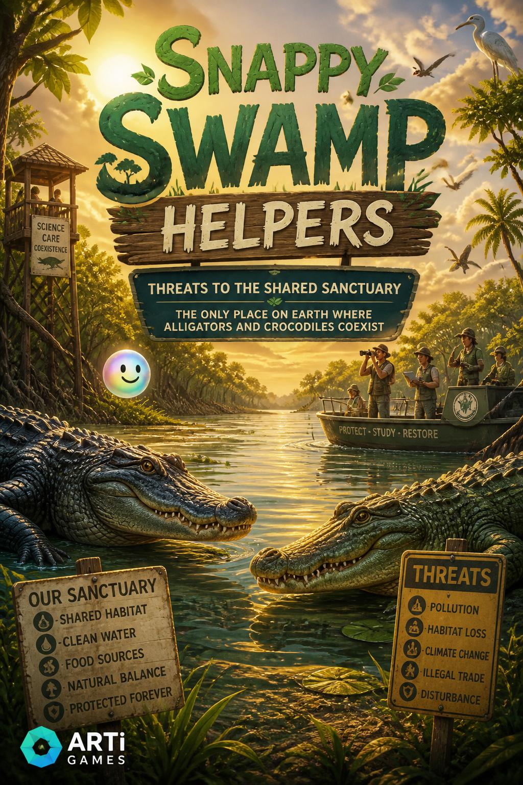 Snappy Swamp Helpers