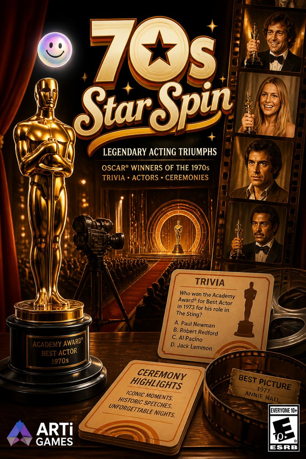 70s Star Spin