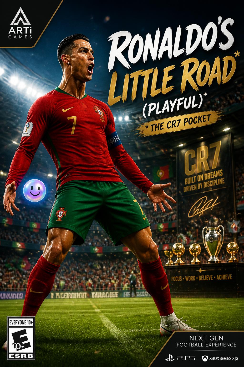 Ronaldo's Little Road* (Playful)
    *   *The CR7 Pocket