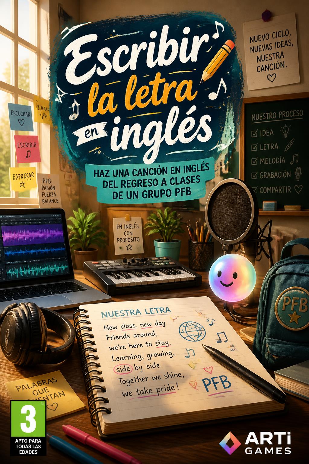 Escribir la letra en inglés