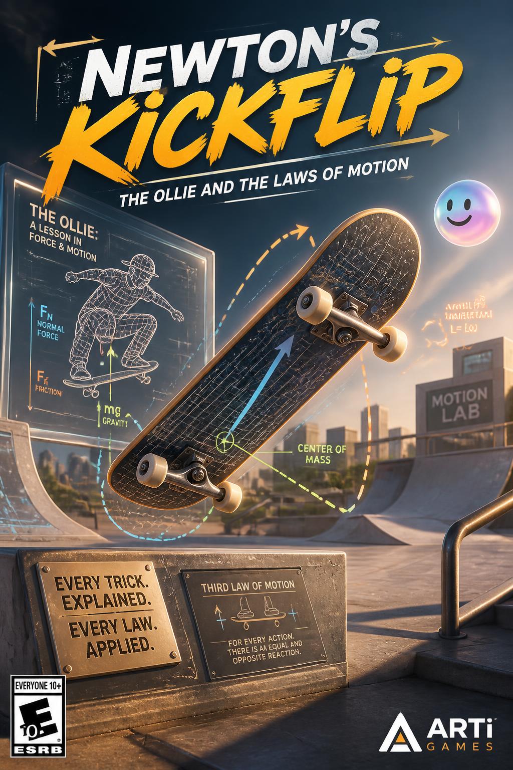 Newton's Kickflip