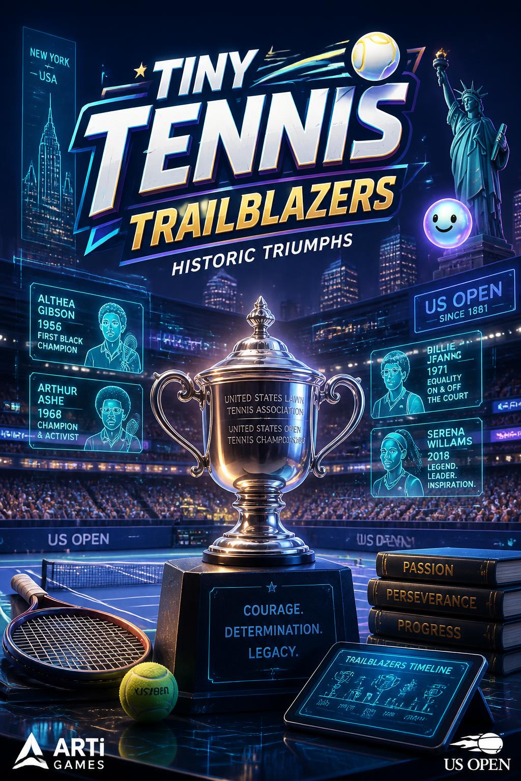 Tiny Tennis Trailblazers