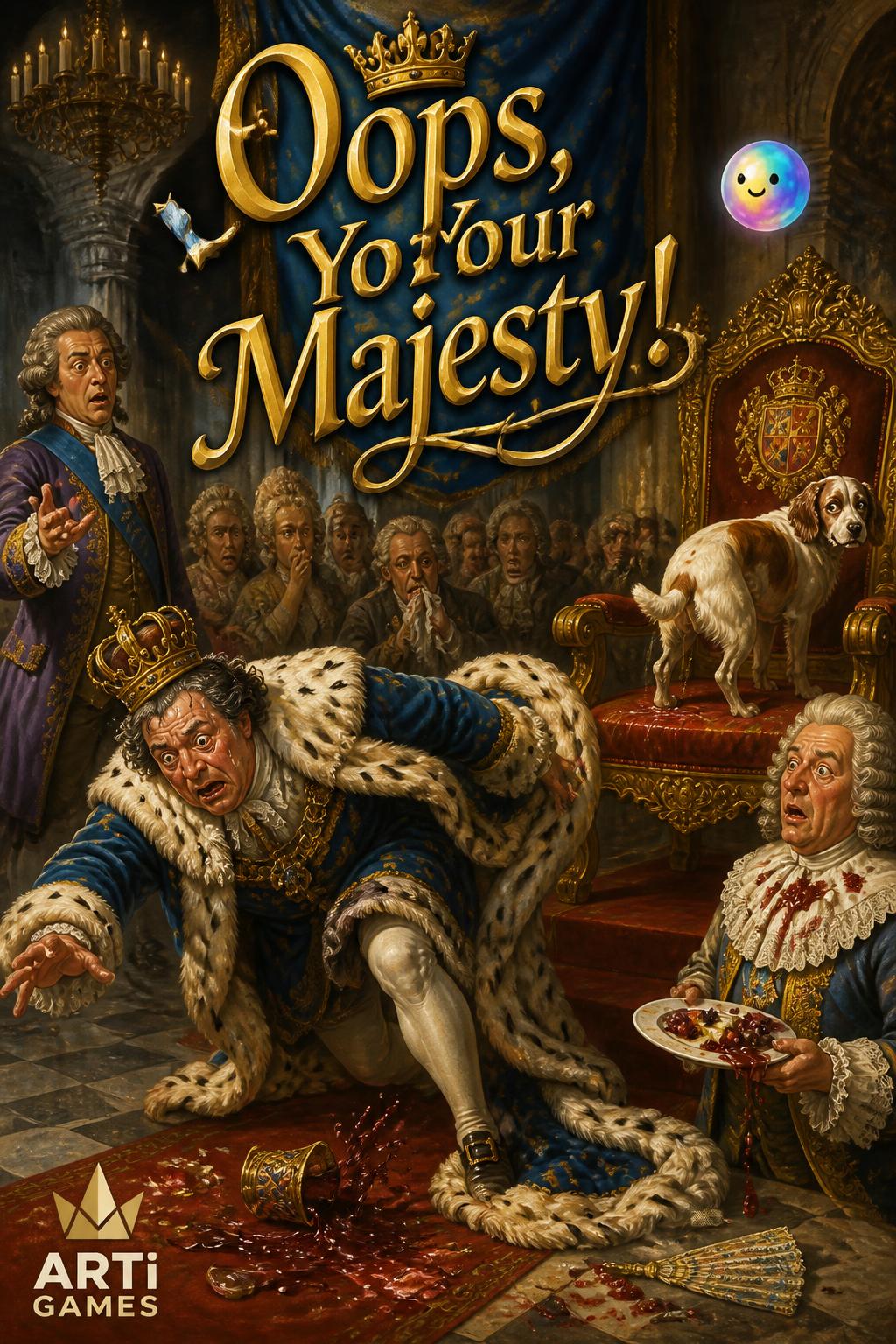 Oops, Your Majesty!