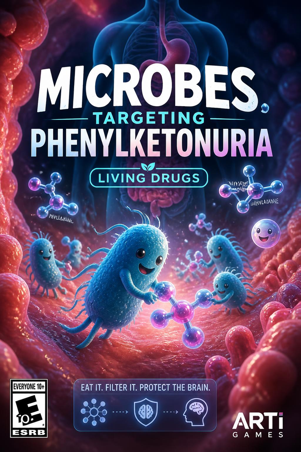 Microbes targeting phenylketonuria