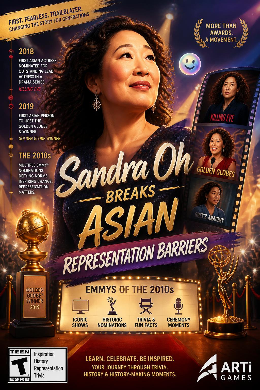 Sandra Oh breaks Asian representation barriers