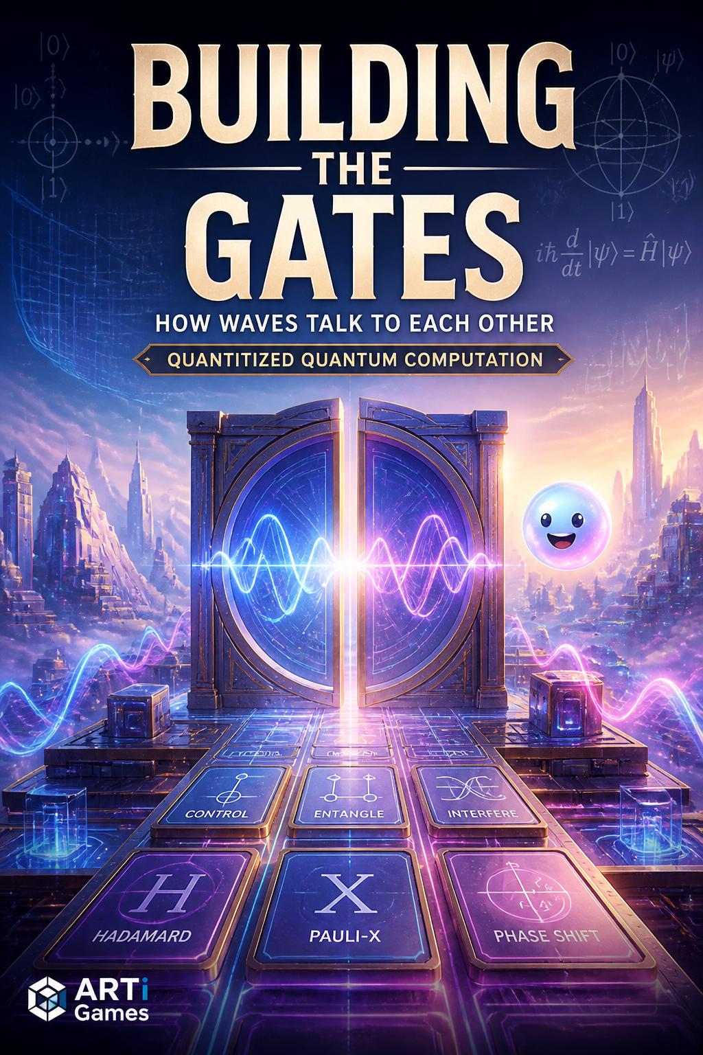 Building the gates: how waves talk to each other