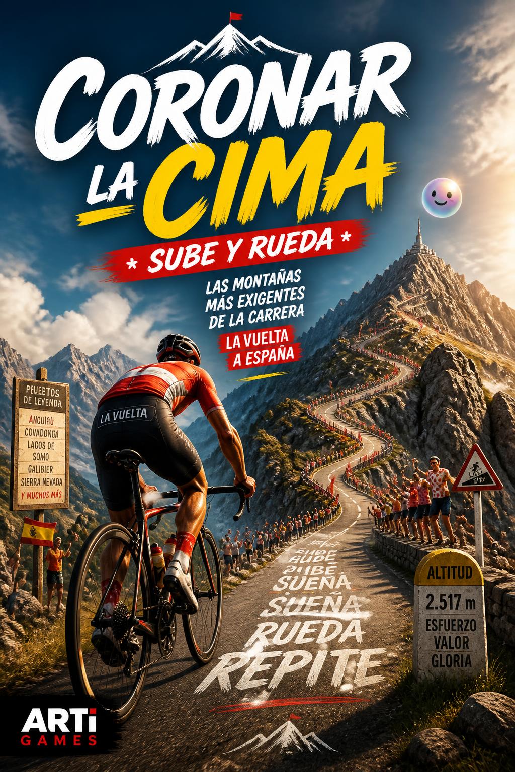 Coronar la Cima* (Action-oriented)
    *   *Sube y Rueda