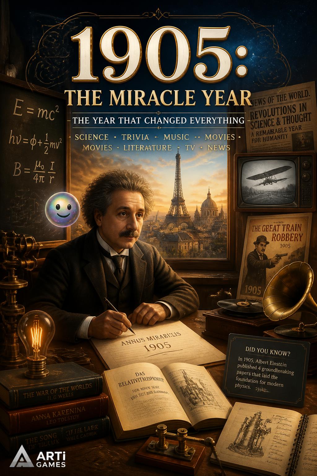 1905: The Miracle Year (Sounds like a game title).
    *