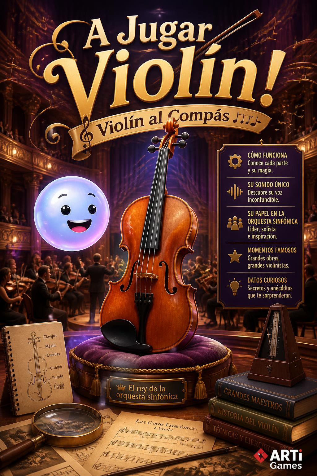 A Jugar Violín! (3 words)
        *   Violín al Compás (3