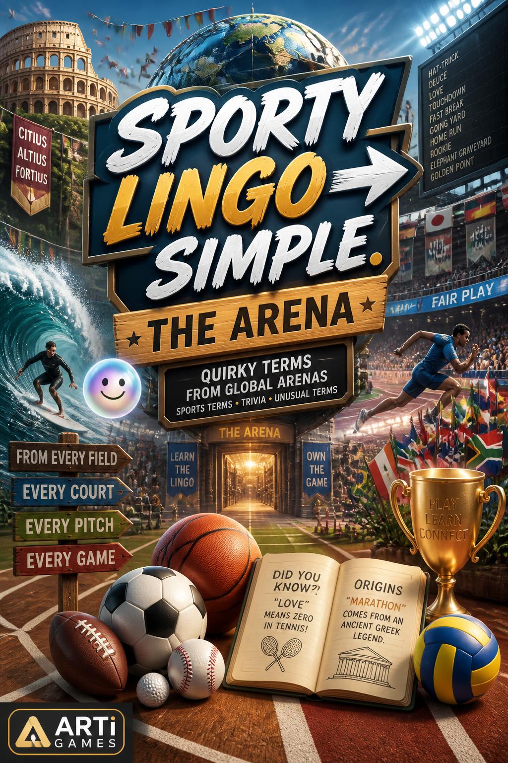 Sporty Lingo -> Simple.
    *   The Arena
