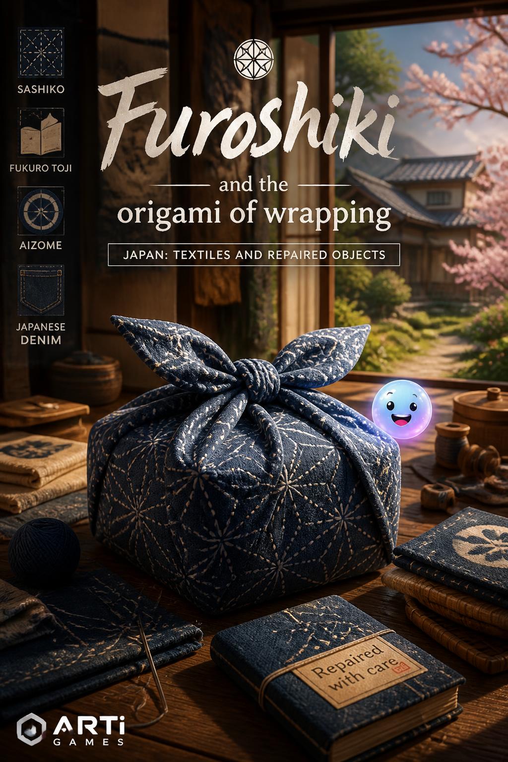 Furoshiki and the origami of wrapping