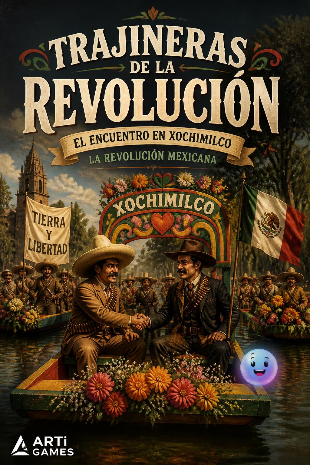 Trajineras de la Revolución
