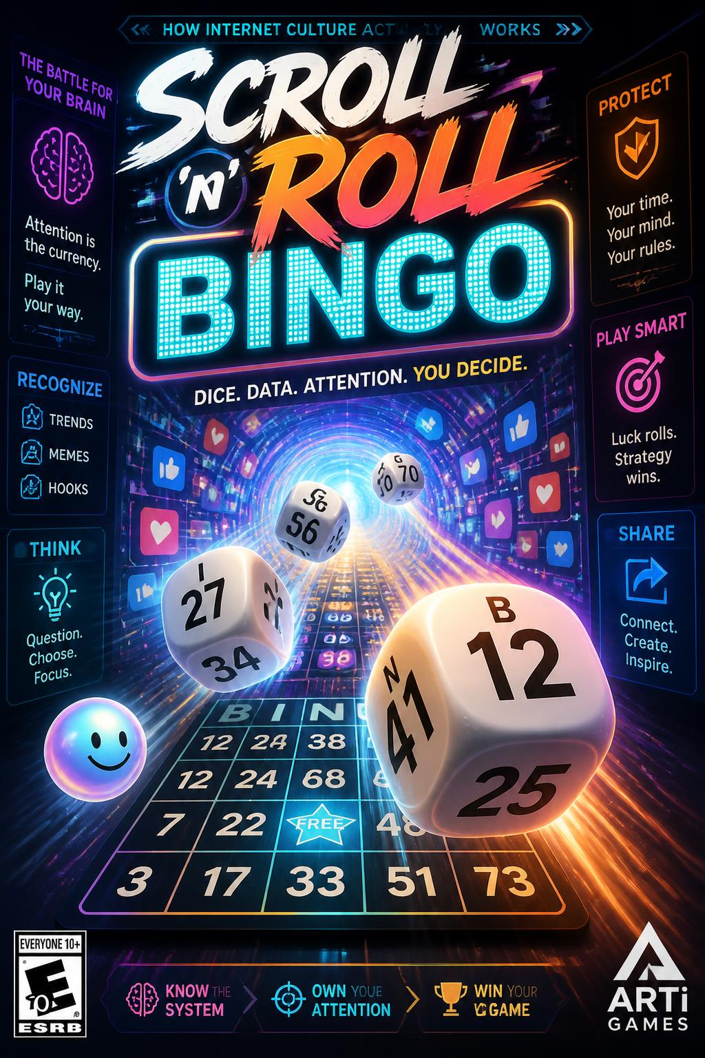 Scroll 'n' Roll Bingo