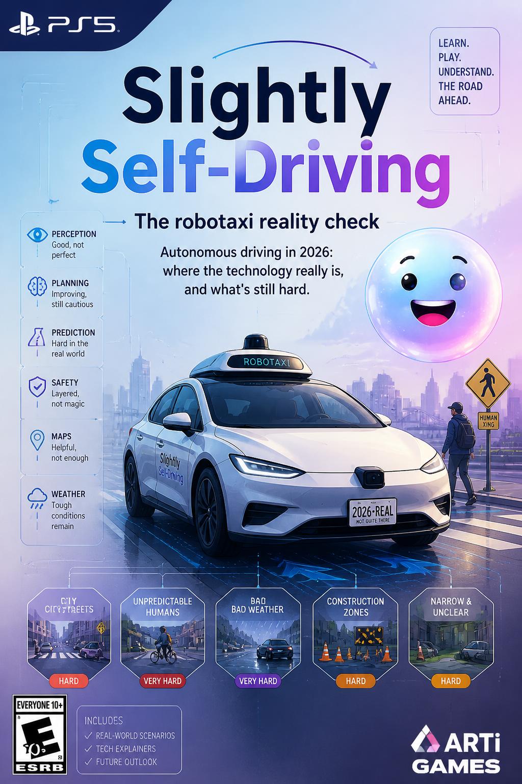 Slightly Self-Driving