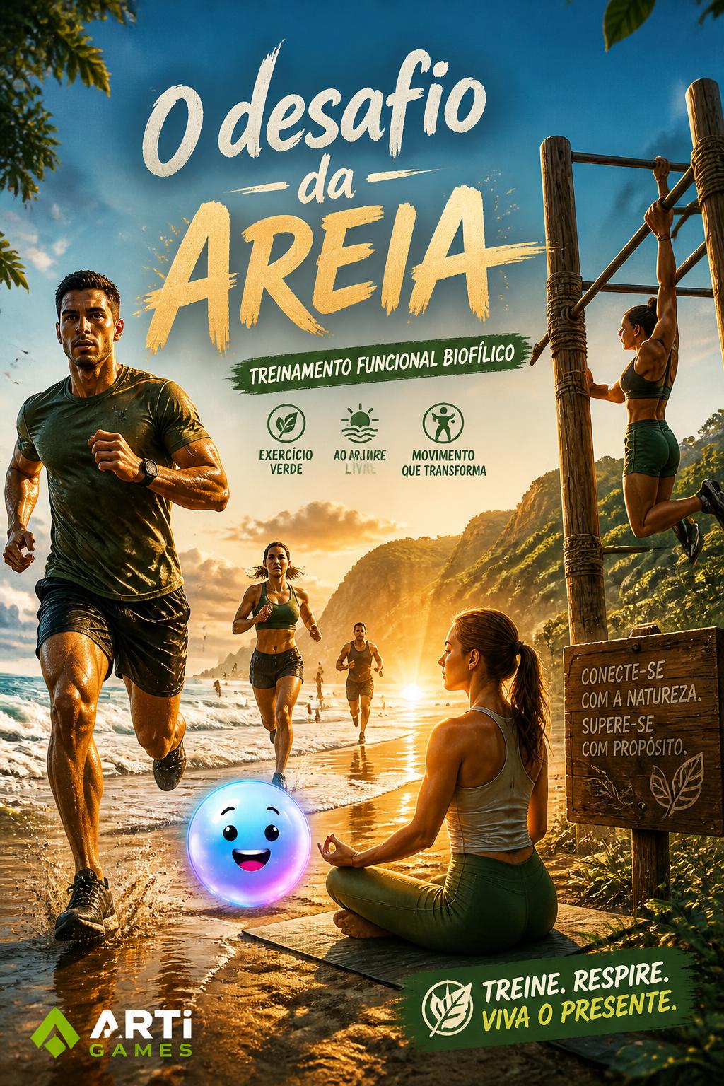 O desafio da areia