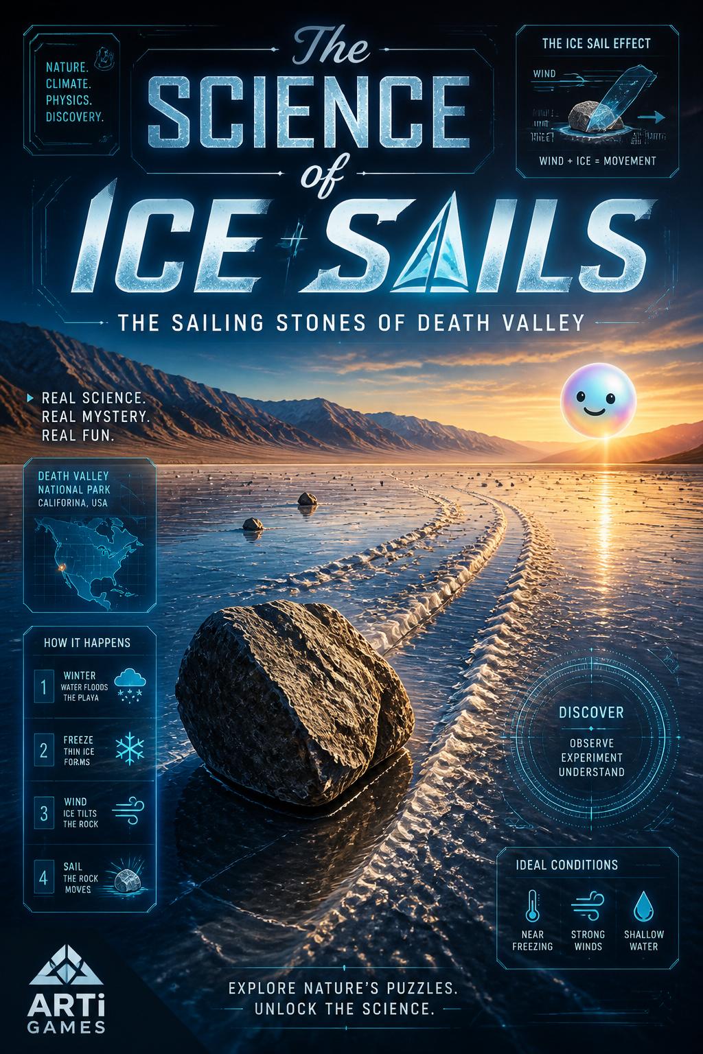 The science of ice sails