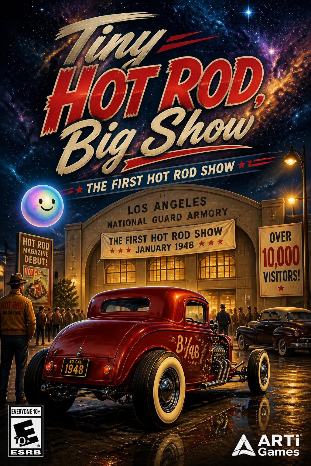 Tiny Hot Rod, Big Show* (5 words - too long)
    *   *