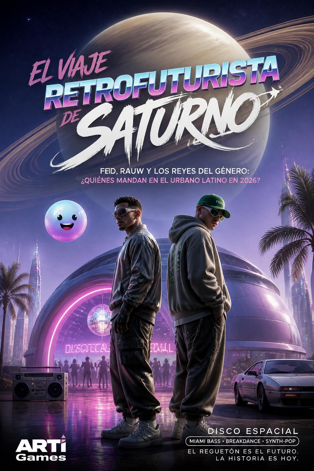 El viaje retrofuturista de Saturno