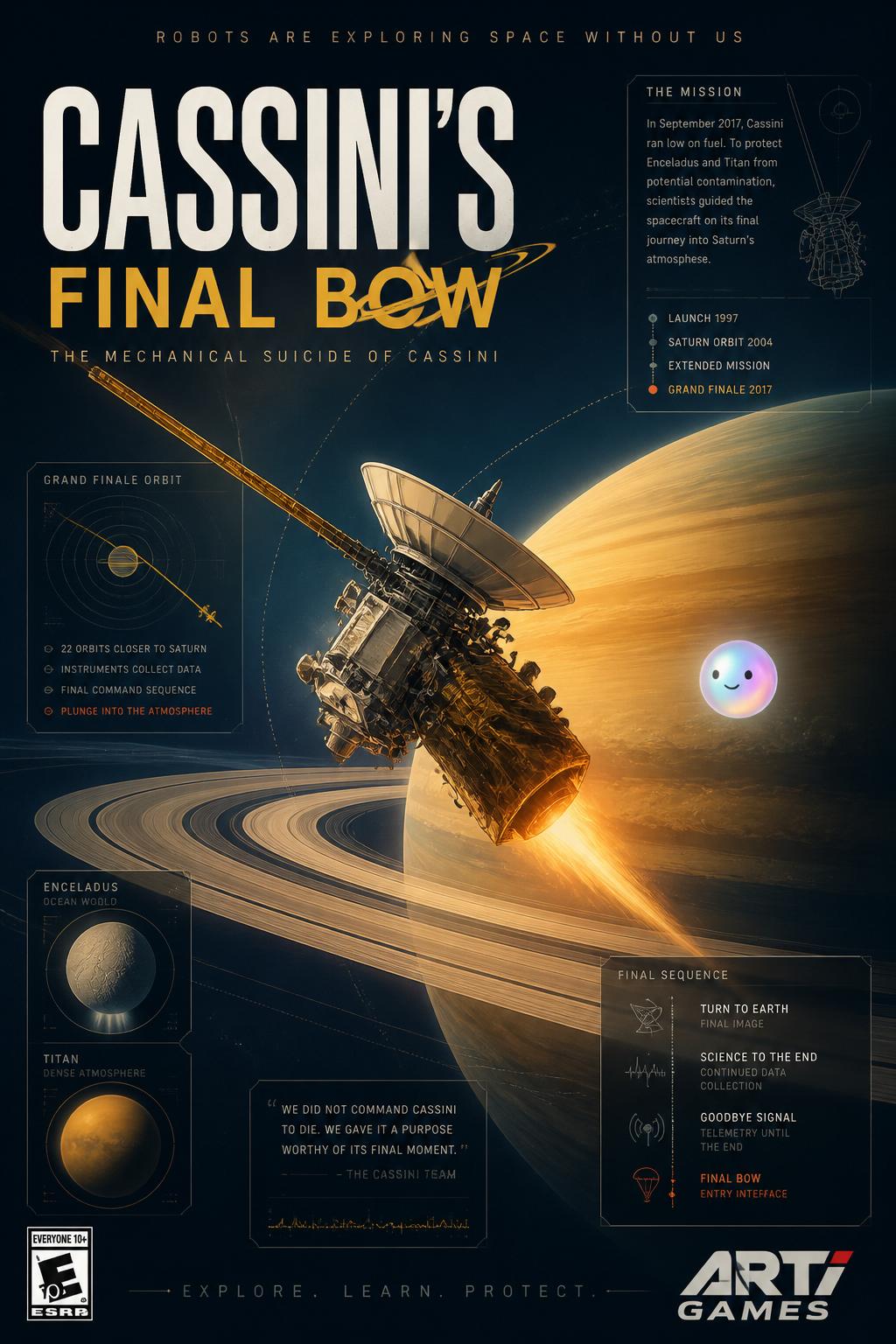 Cassini's Final Bow