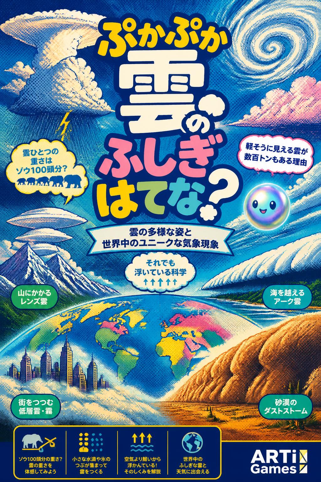 ぷかぷか雲のふしぎはてな