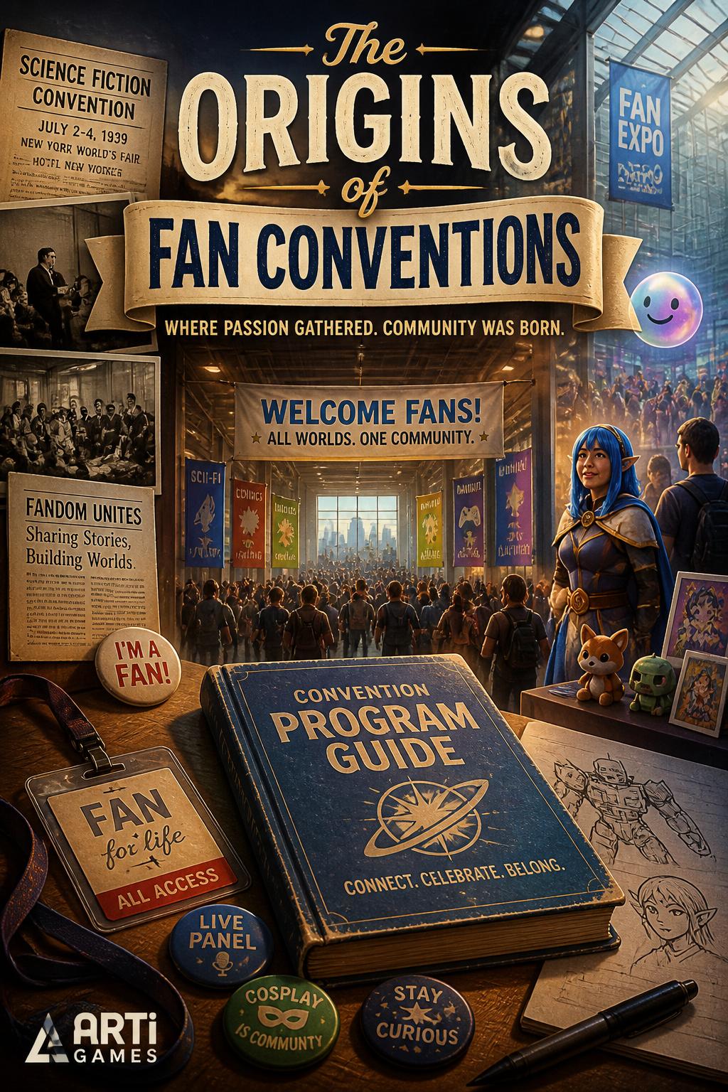 The Origins of Fan Conventions