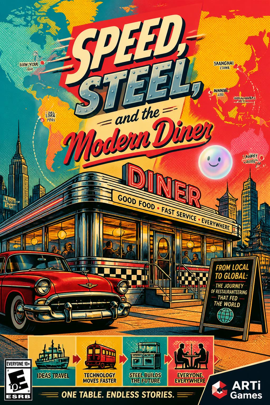 Speed, steel, and the modern diner