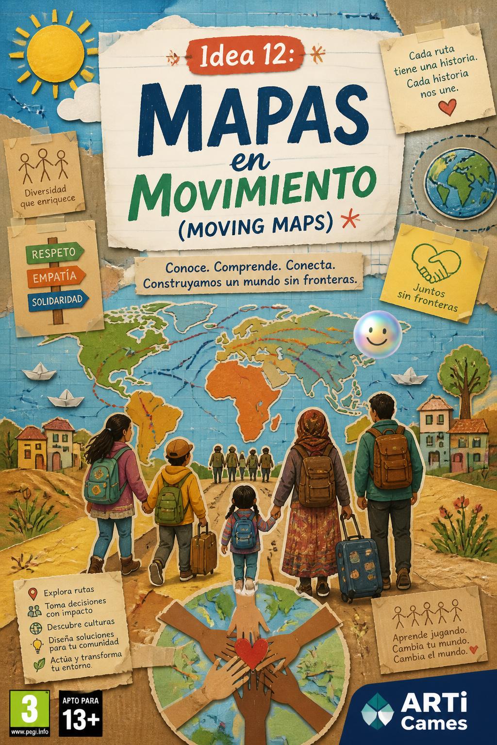 Idea 12:* Mapas en Movimiento (Moving maps)
*