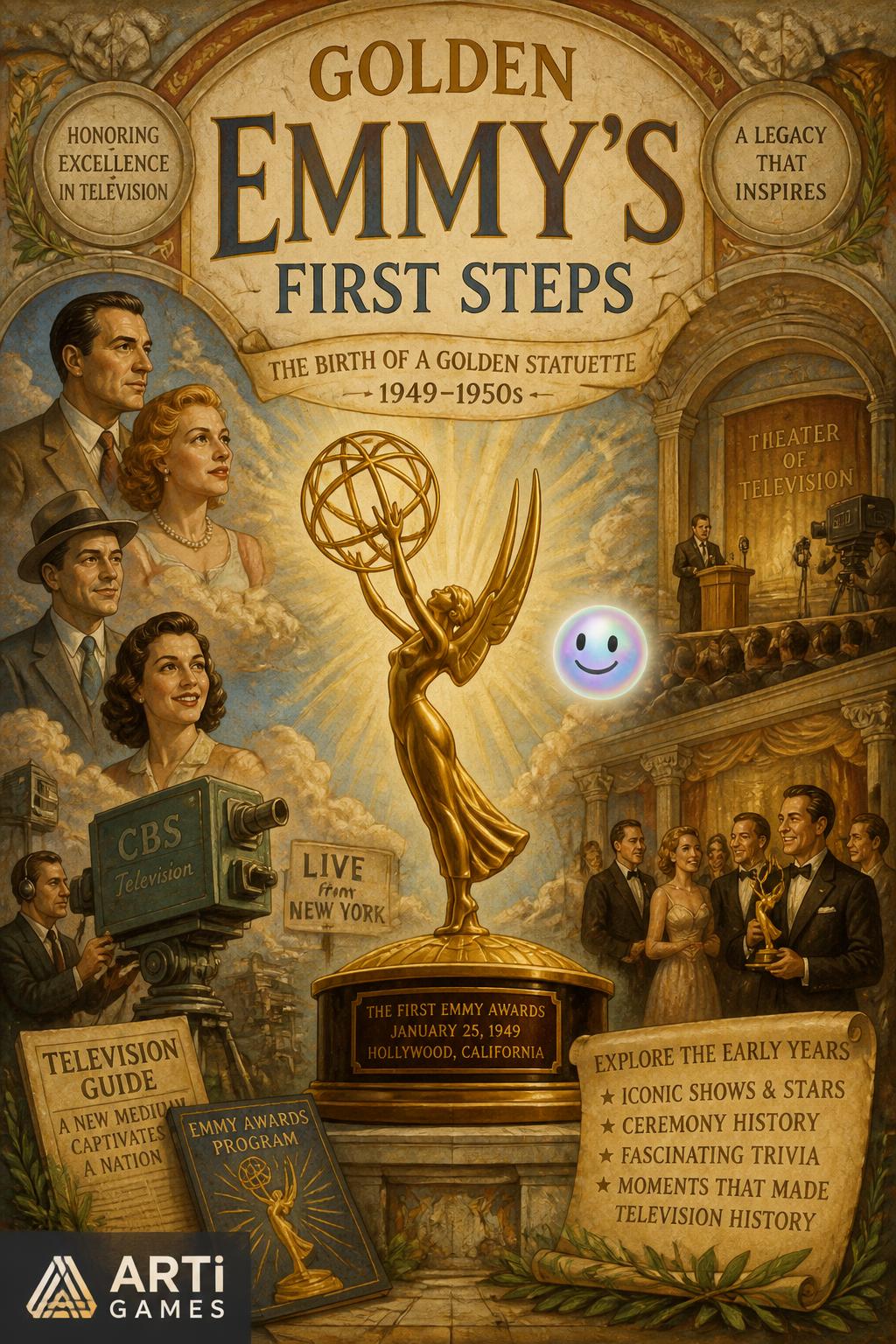 Golden Emmy's First Steps