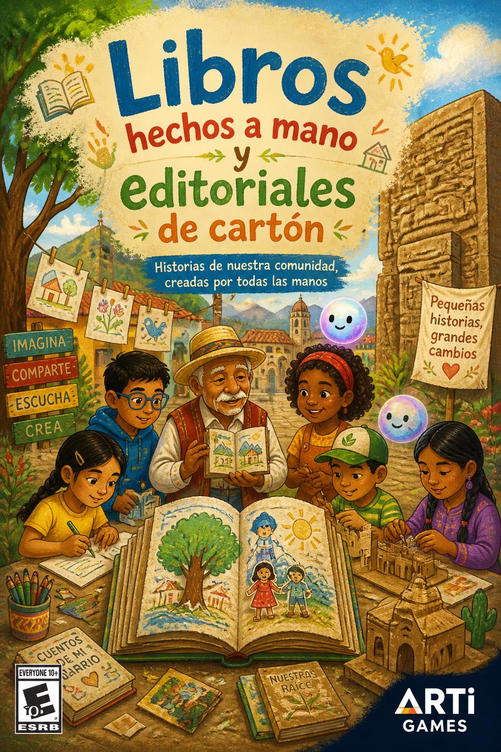 Libros hechos a mano y editoriales de cartón